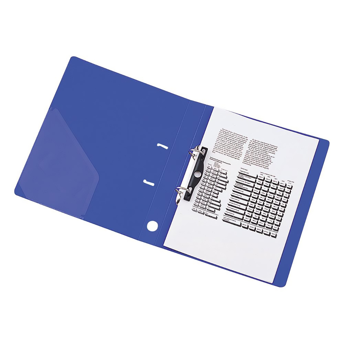 リクエスト　Ｄ型リングファイル　青