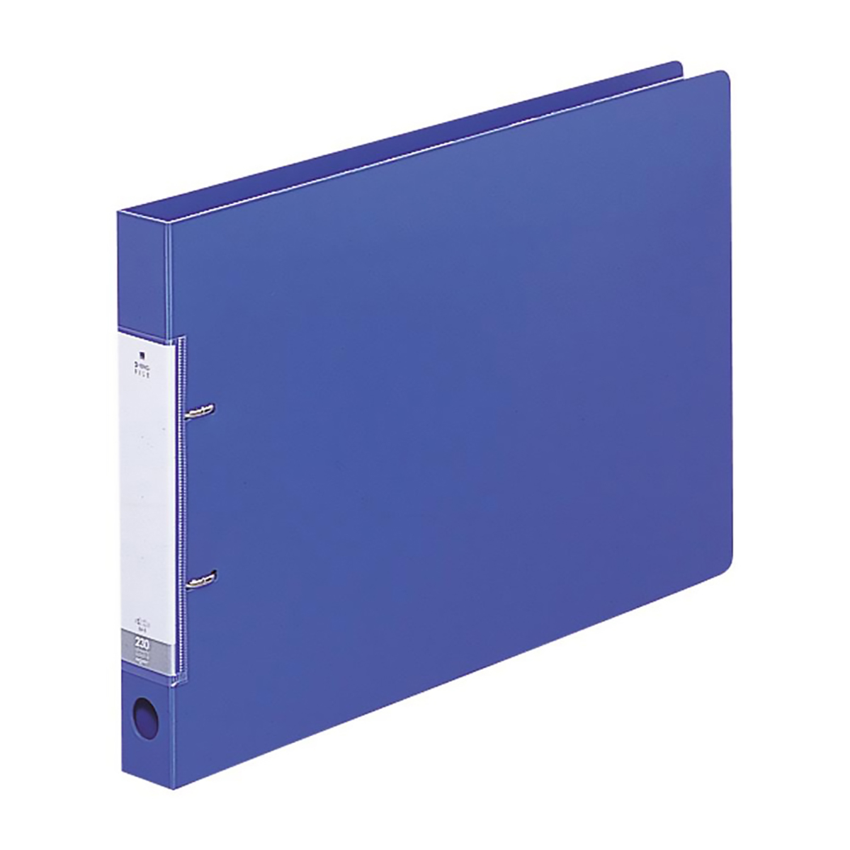 リクエスト　Ｄ型リングファイル　青