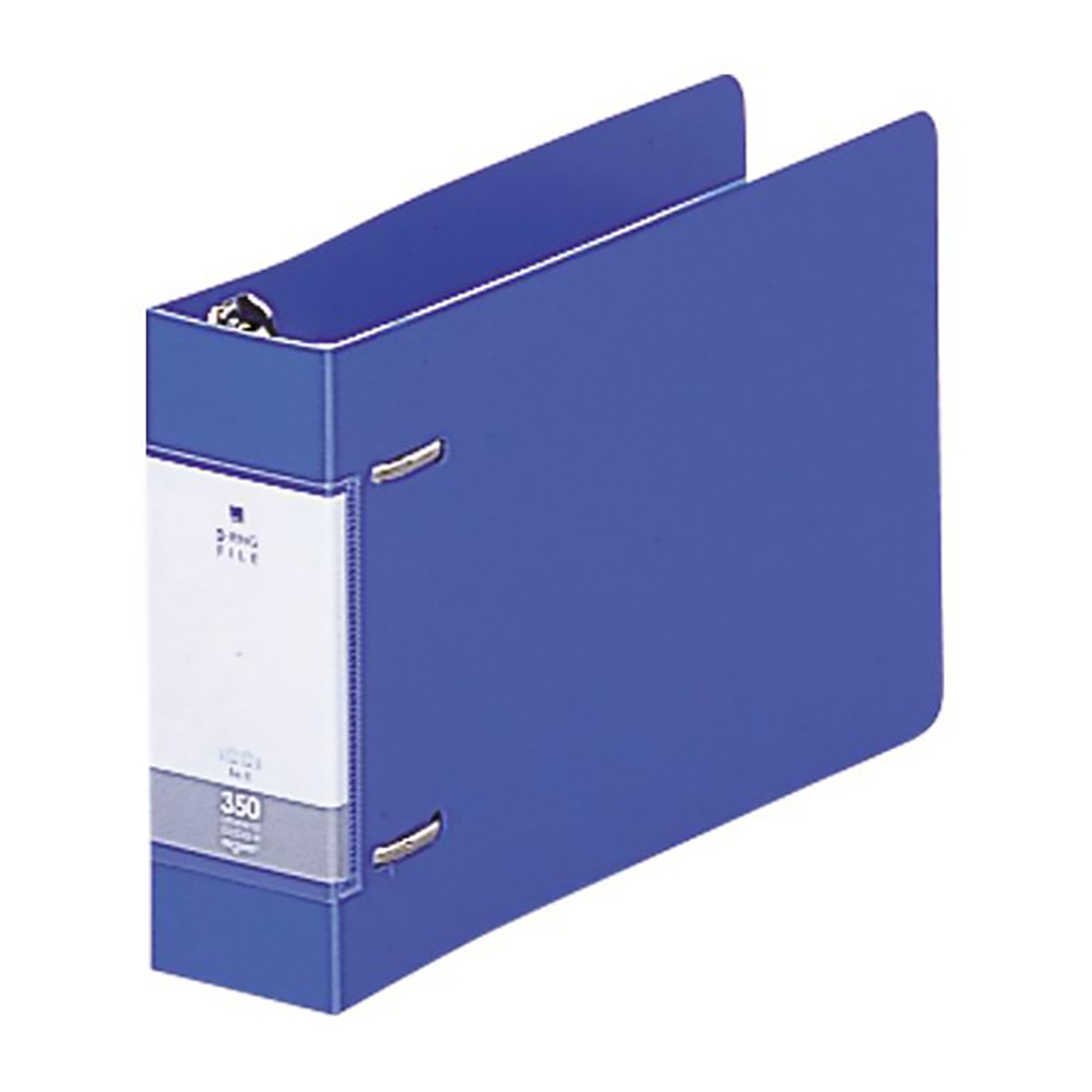 リクエスト　Ｄ型リングファイル　青