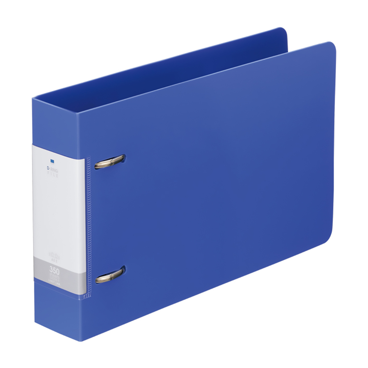 リクエスト　Ｄ型リングファイル　青