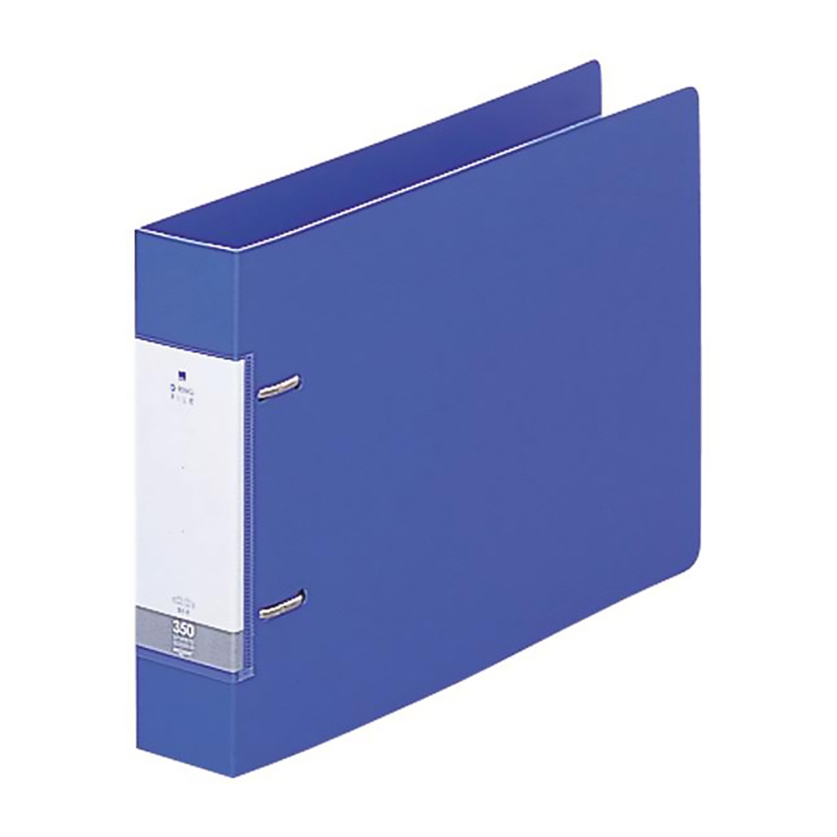 リクエスト　Ｄ型リングファイル　青