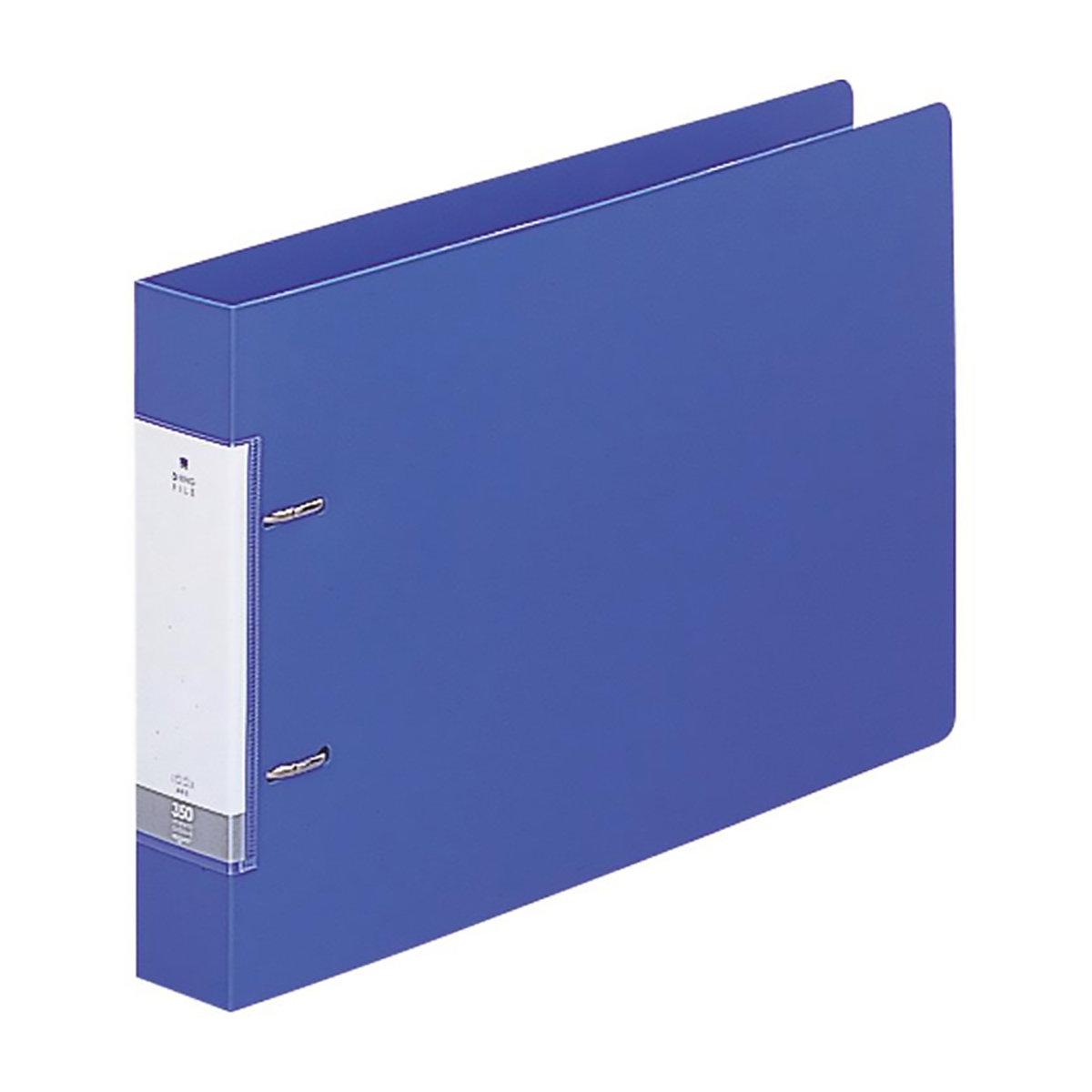 リクエスト　Ｄ型リングファイル　青