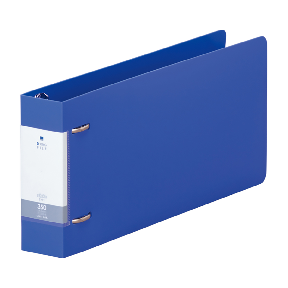 リクエスト　Ｄ型リングファイル　青