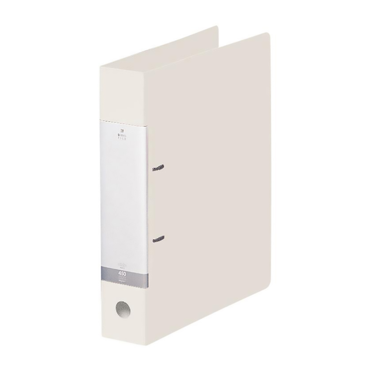 リクエスト　Ｄ型リングファイル　白