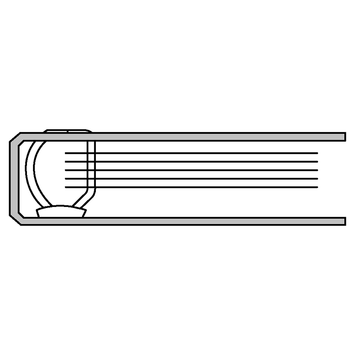 リクエスト　Ｄ型リングファイル　白