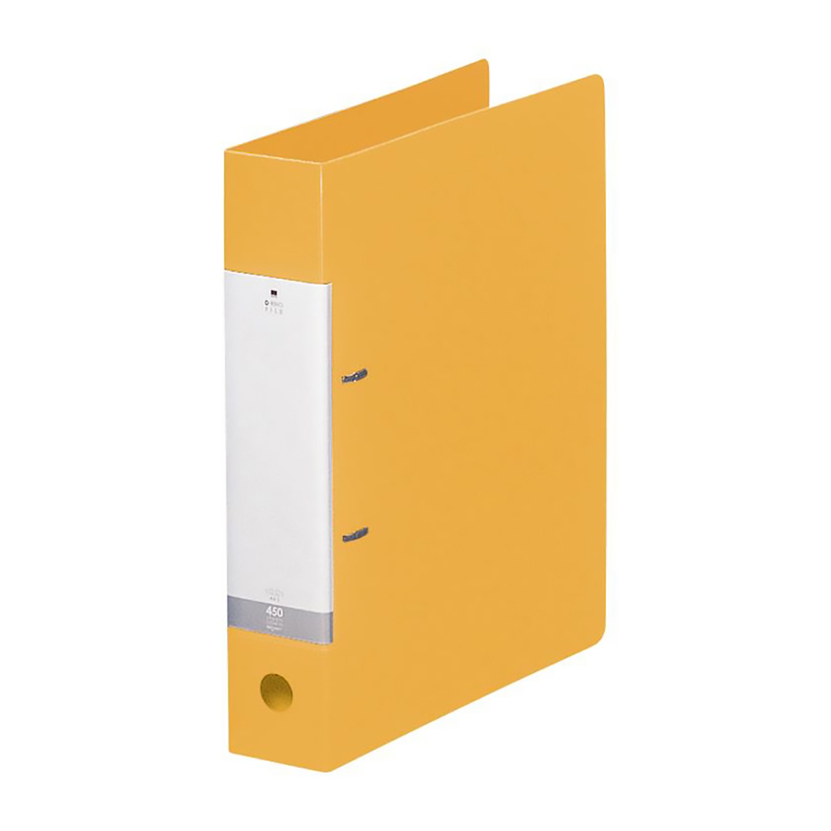 リクエスト　Ｄ型リングファイル　黄