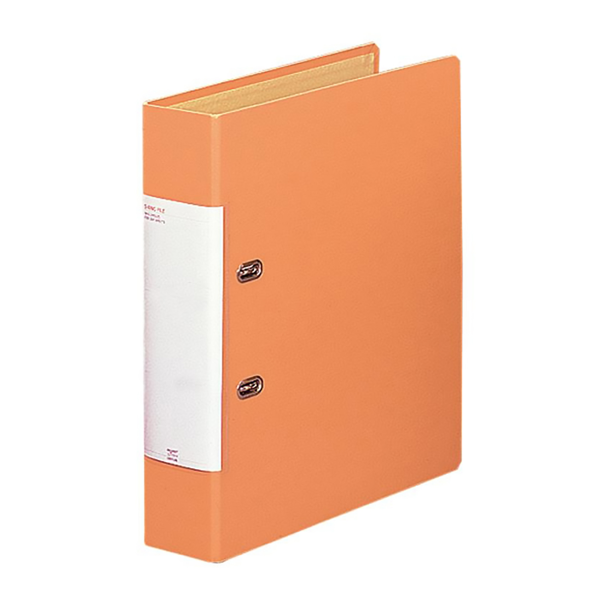 リクエスト　Ｄ型リングファイル　橙