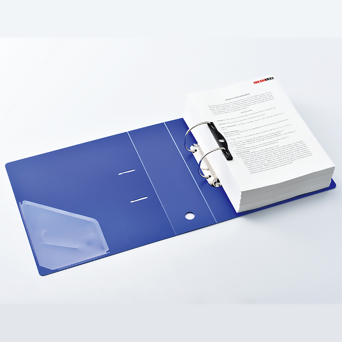 リクエスト　Ｄ型リングファイル　黒