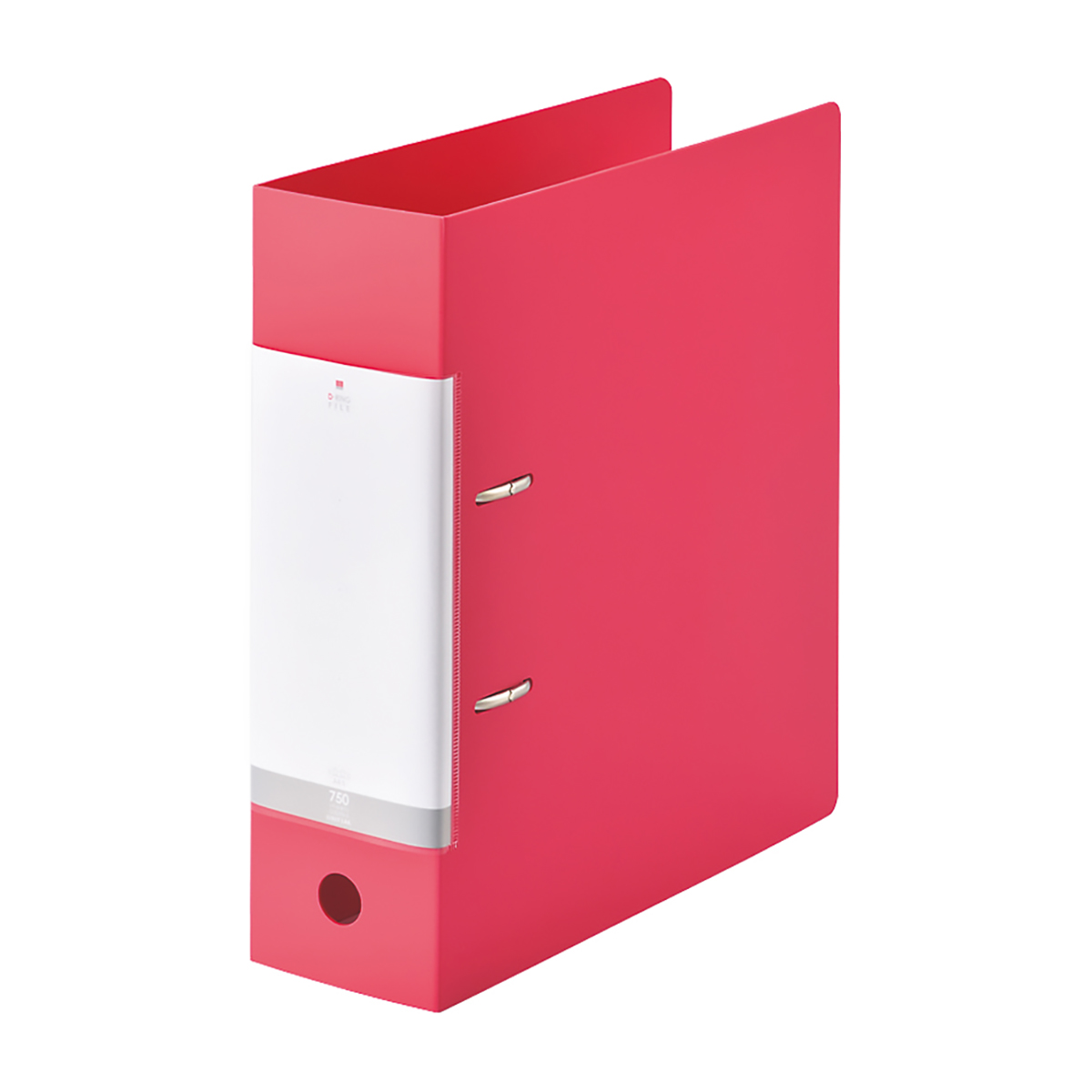 リクエスト　Ｄ型リングファイル　赤