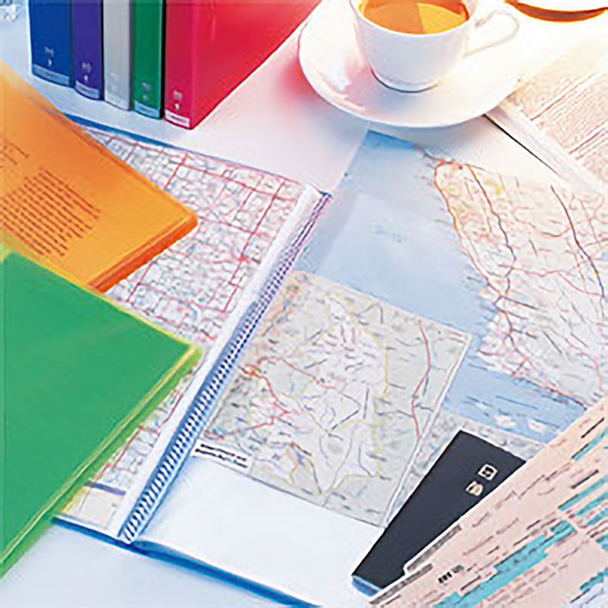 リクエスト　透明クリヤーブック　レッド