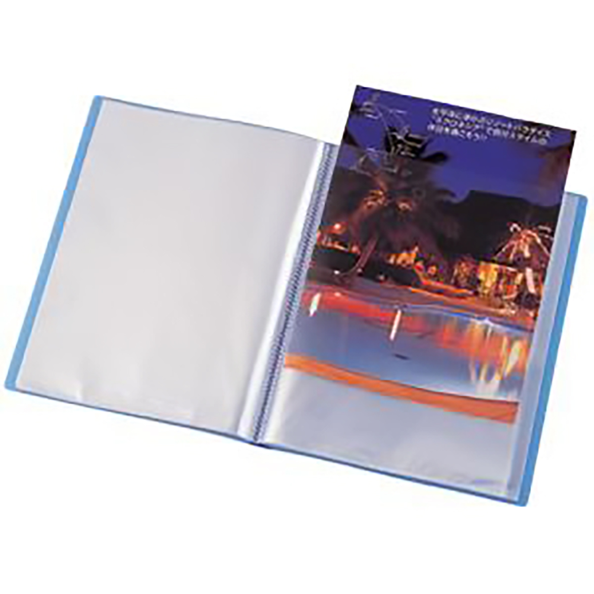 リクエスト　透明クリヤーブック　イエローグリーン