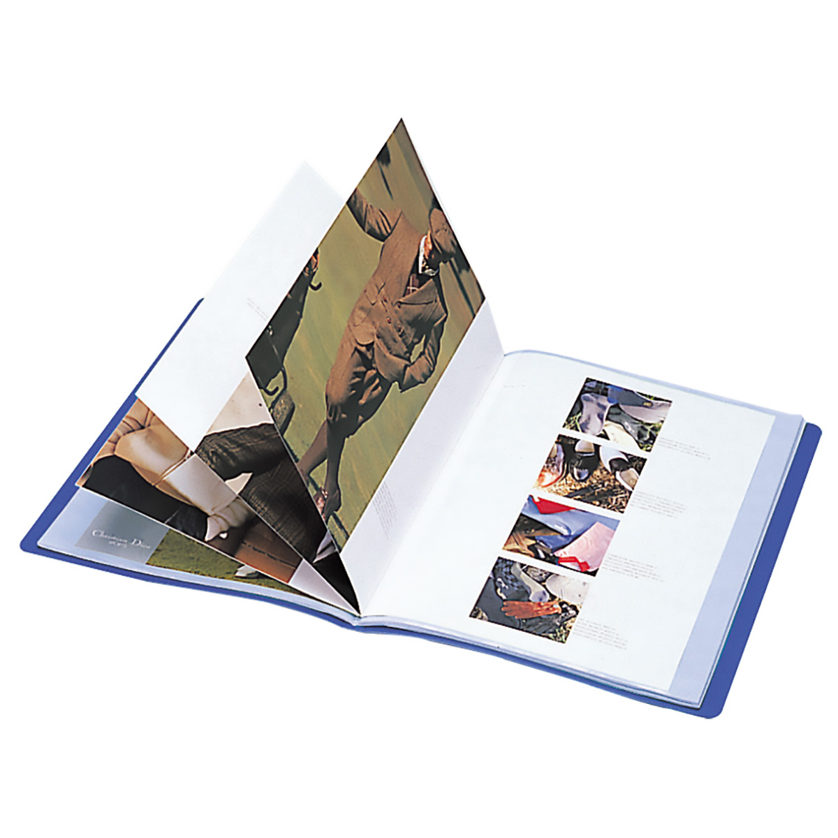 リクエスト　クリヤーブック＜サイドベンツ＞　青