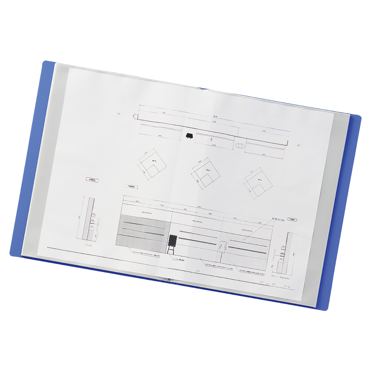 リクエスト　クリヤーブック＜サイドベンツ＞　白