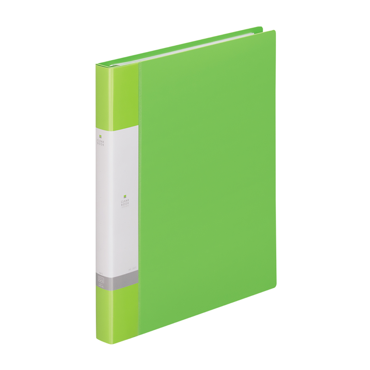 リクエスト　クリヤーブック＜ポケット交換タイプ＞　黄緑