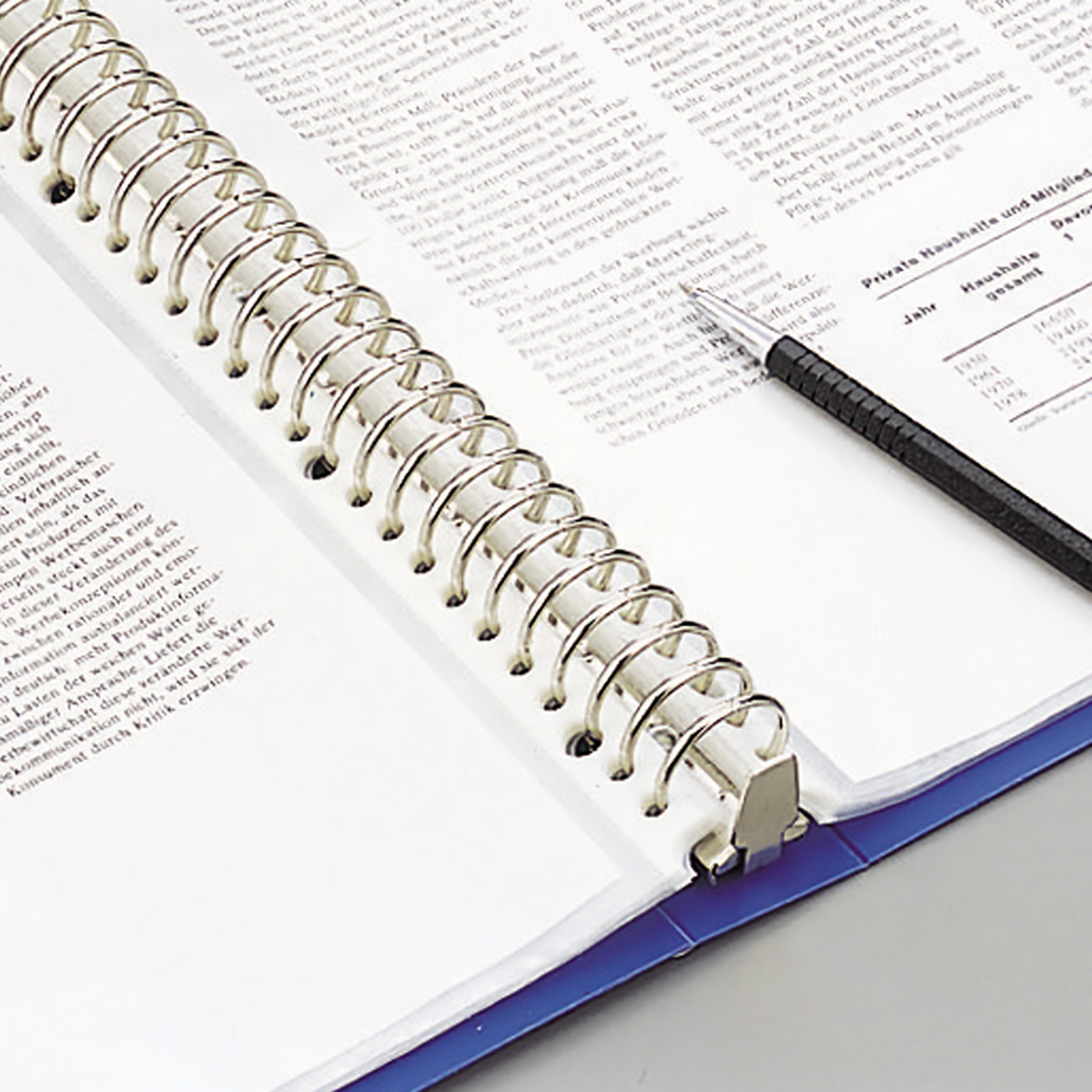 リクエスト　クリヤーブック＜ポケット交換タイプ＞　青