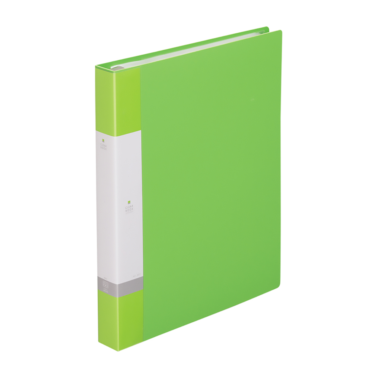 リクエスト　クリヤーブック＜ポケット交換タイプ＞　黄緑