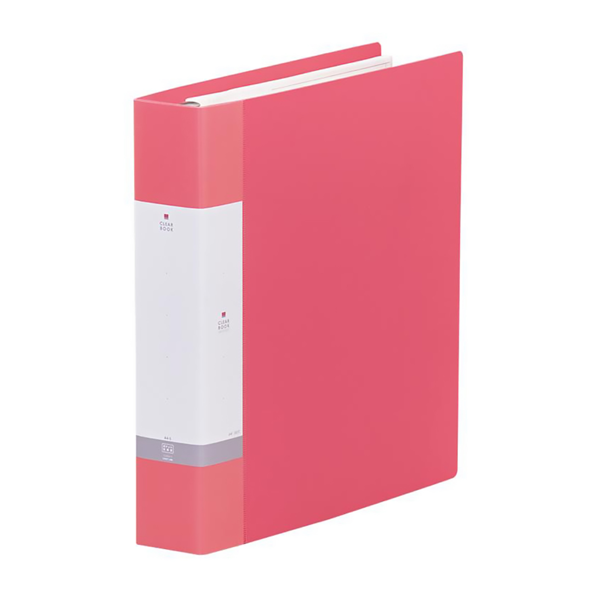 リクエスト　クリヤーブック＜ポケット交換タイプ＞　赤