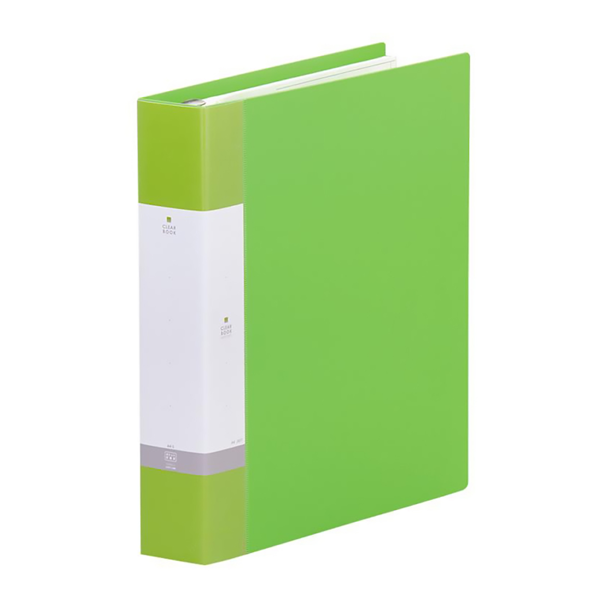 リクエスト　クリヤーブック＜ポケット交換タイプ＞　黄緑