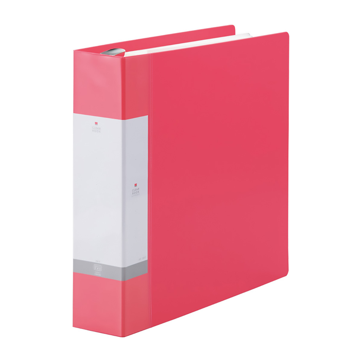 リクエスト　クリヤーブック＜ポケット交換タイプ＞　赤