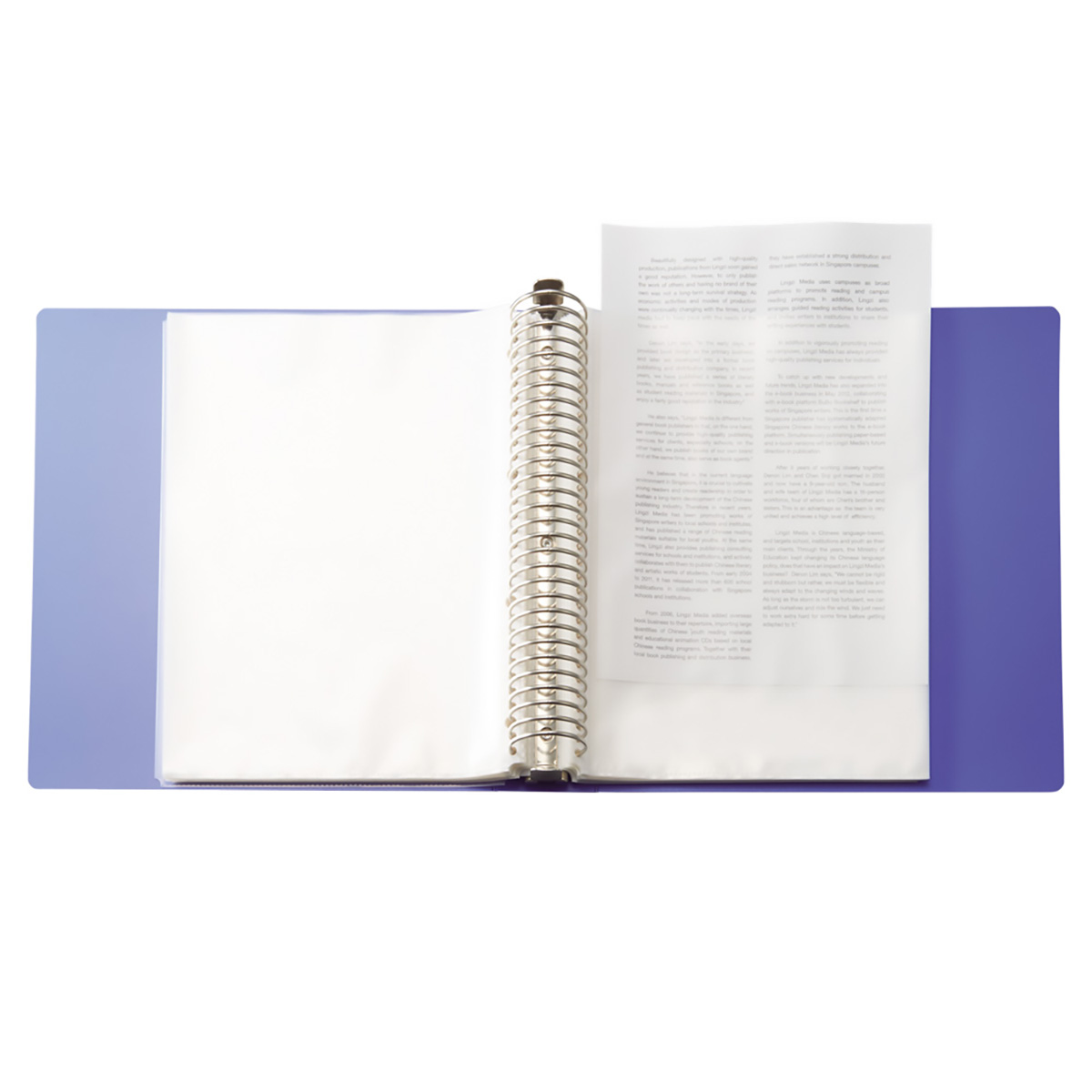 リクエスト　クリヤーブック＜ポケット交換タイプ＞　赤