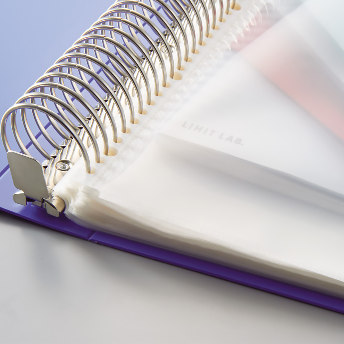 リクエスト　クリヤーブック＜ポケット交換タイプ＞　赤