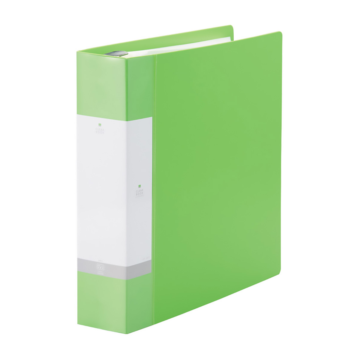 リクエスト　クリヤーブック＜ポケット交換タイプ＞　黄緑