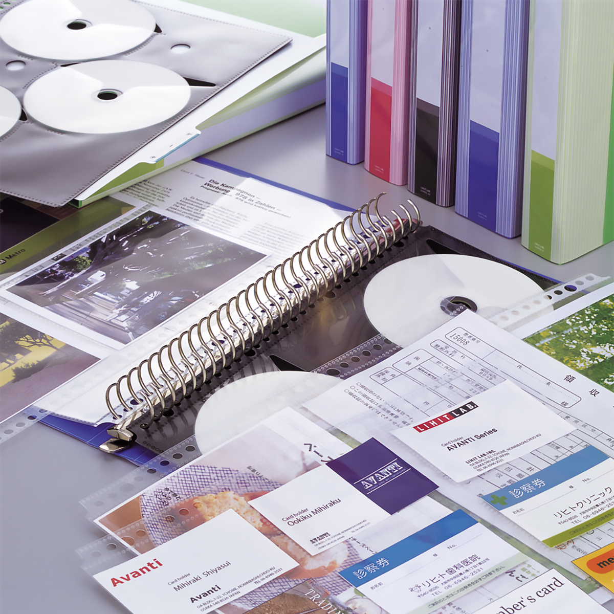 リクエスト　リフィルバインダーＭＴＬ　黄緑