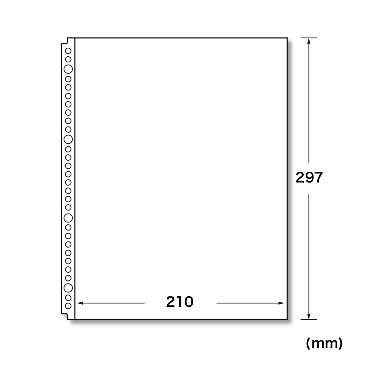 リクエスト　クリヤーポケット（エコノミーパック）