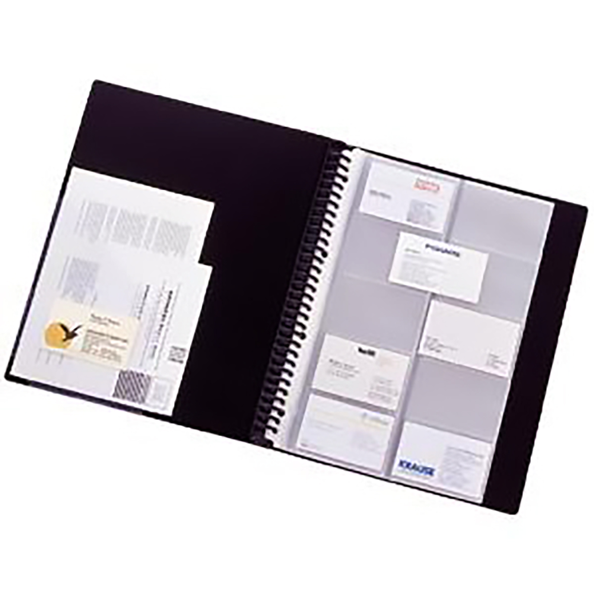 リクエスト　名刺帳＜ポケット交換タイプ＞　藍