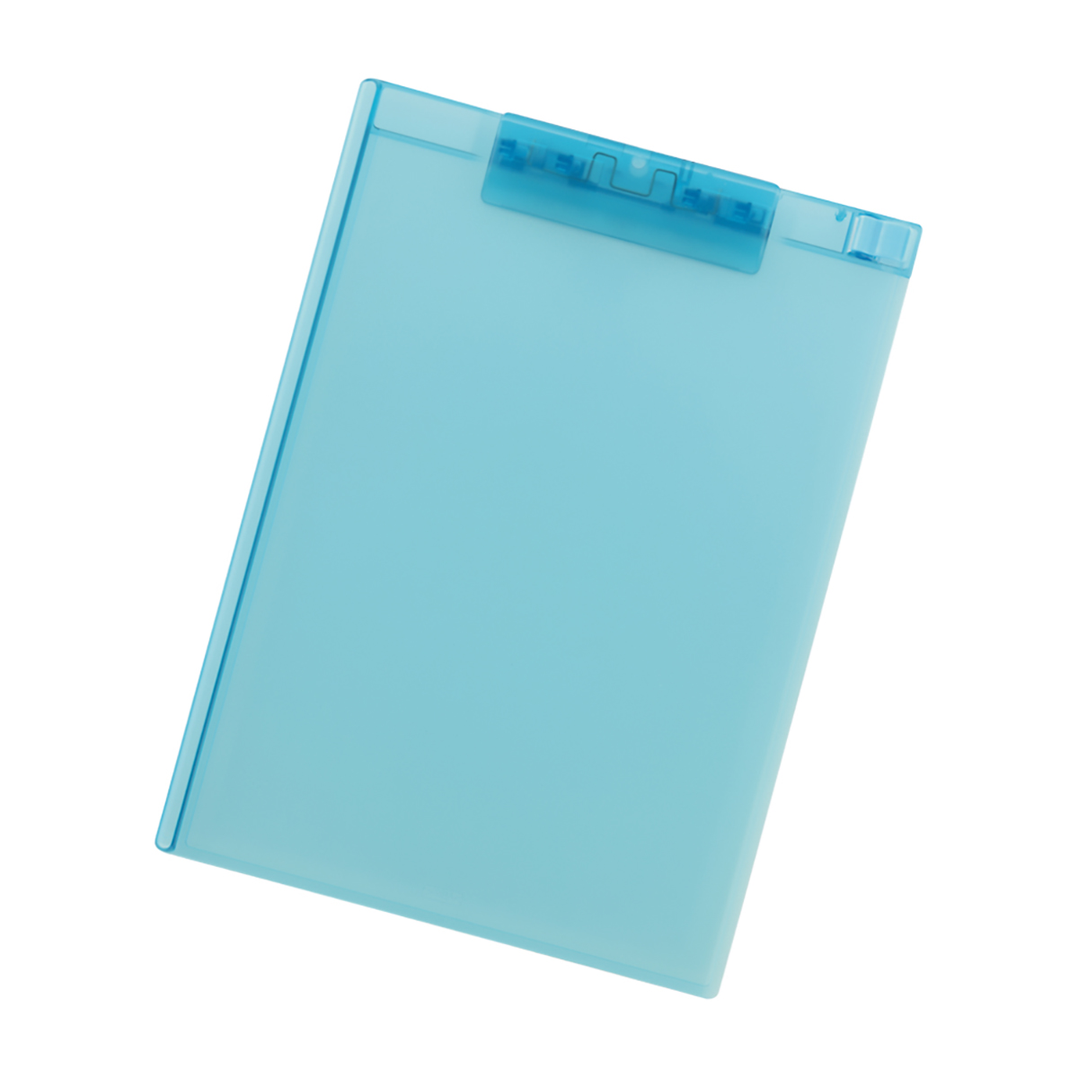リクエスト　透明クリップボード　ブルー