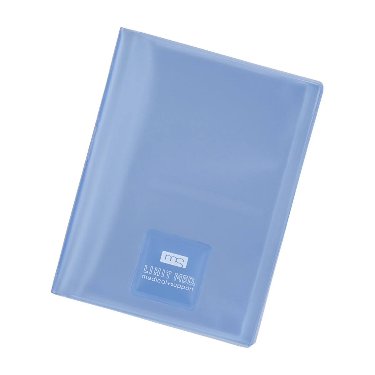 保険証ホルダー　青