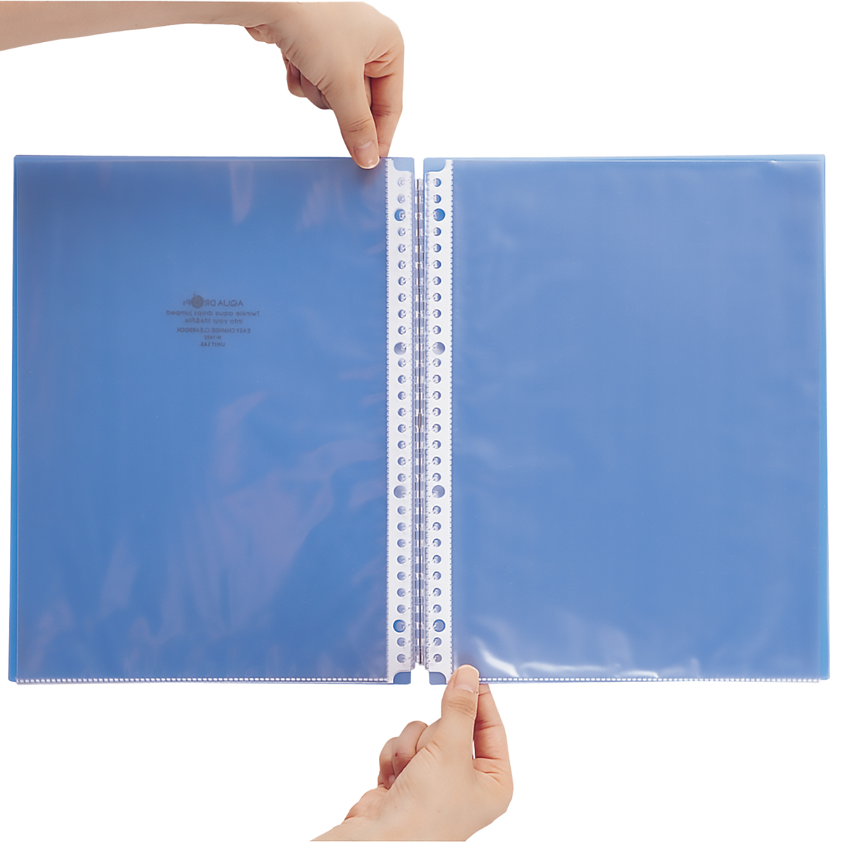 ＡＱＵＡ　ＤＲＯＰｓ　イージーチェンジ・クリヤーブック　赤