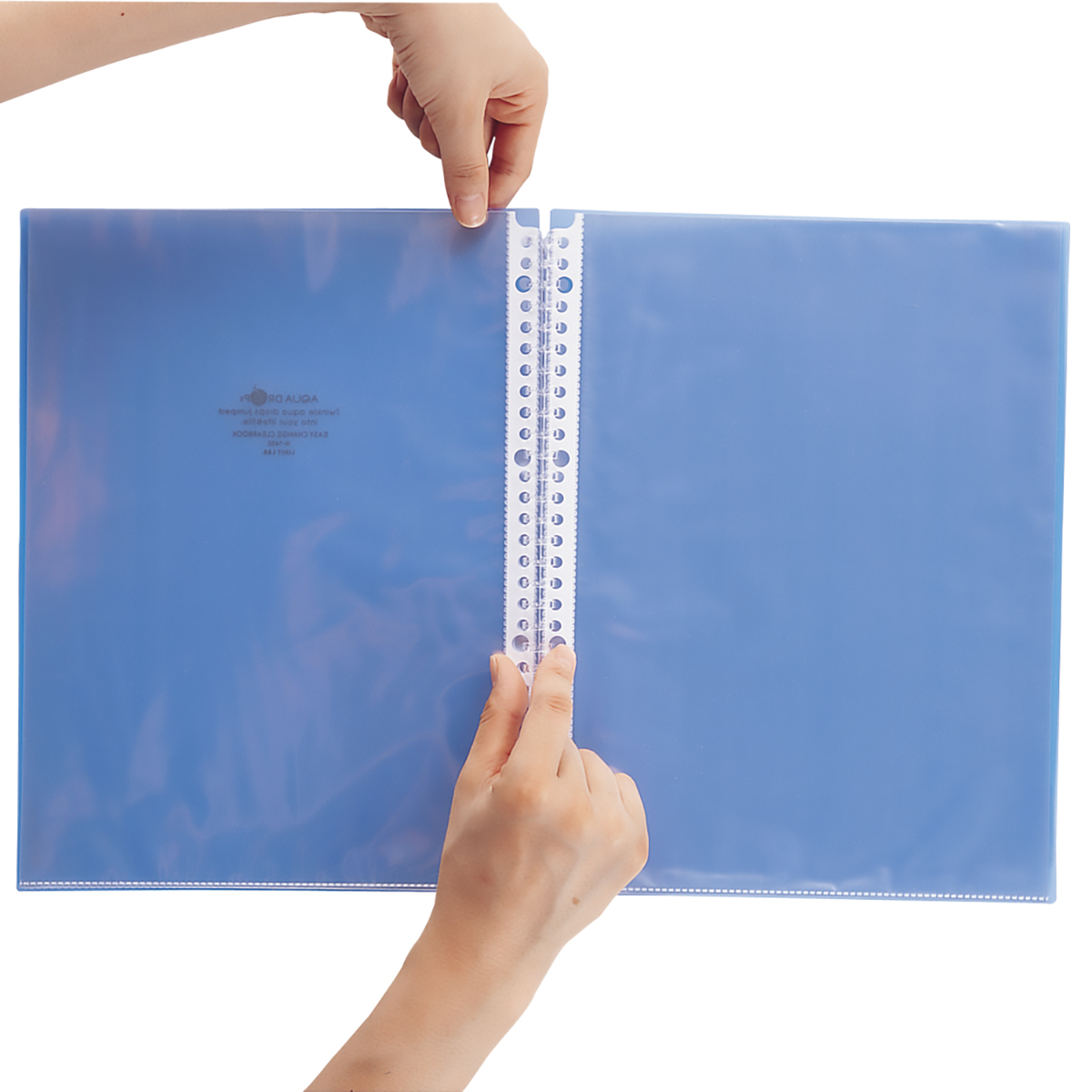 ＡＱＵＡ　ＤＲＯＰｓ　イージーチェンジ・クリヤーブック　赤