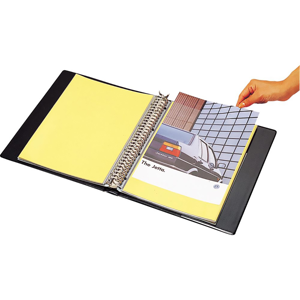 クリヤーポケット　黄