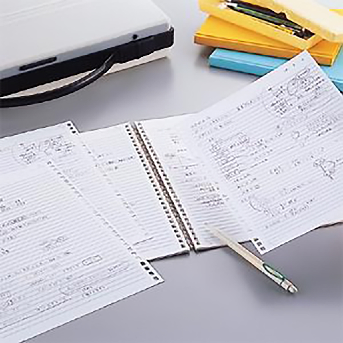 オープンリングノート・ツイストノート＜適合リーフ・方眼罫＞