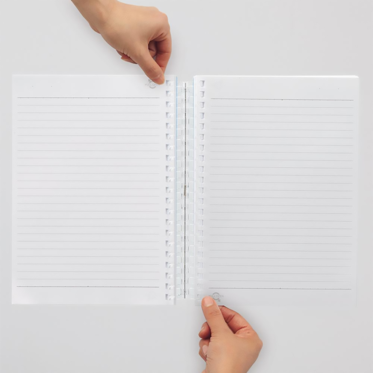 ＡＱＵＡ　ＤＲＯＰｓ　ツイストノート＜厚型＞　赤