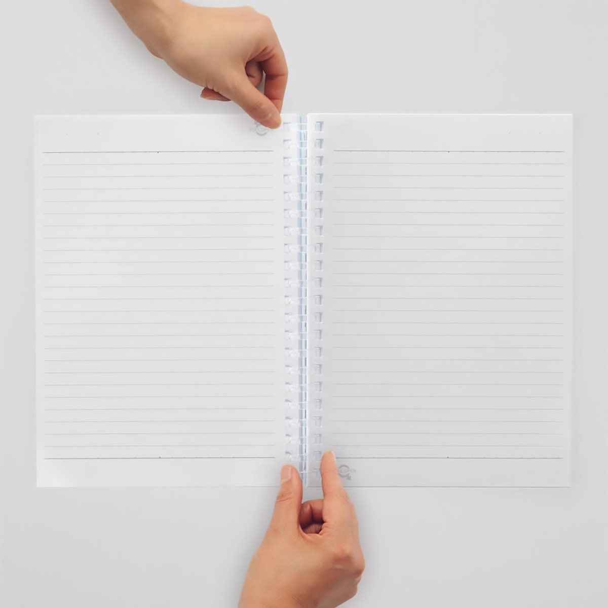 ＡＱＵＡ　ＤＲＯＰｓ　ツイストノート＜厚型＞　青