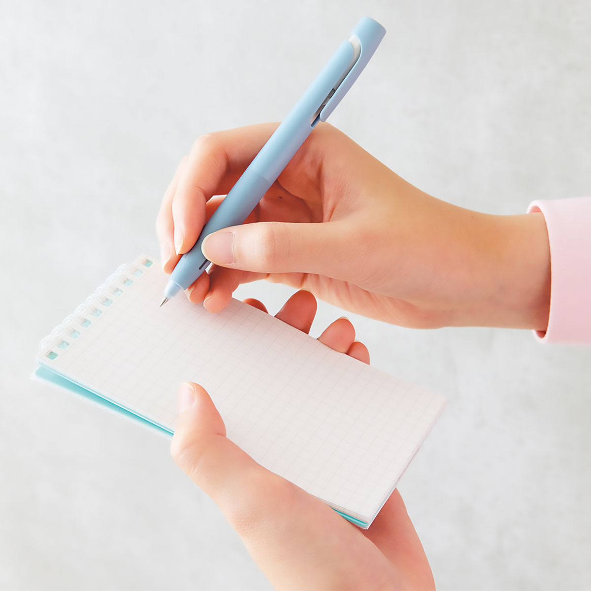 スタンドメモ　ライトグリーン