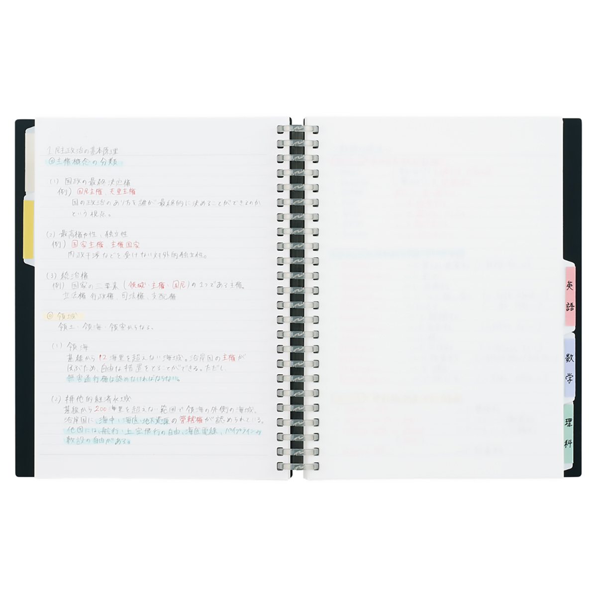 リングノート保存用ノート　クリヤー