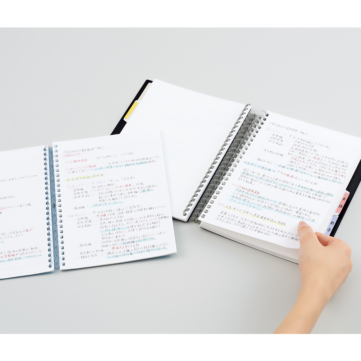 リングノート保存用ノート　クリヤー