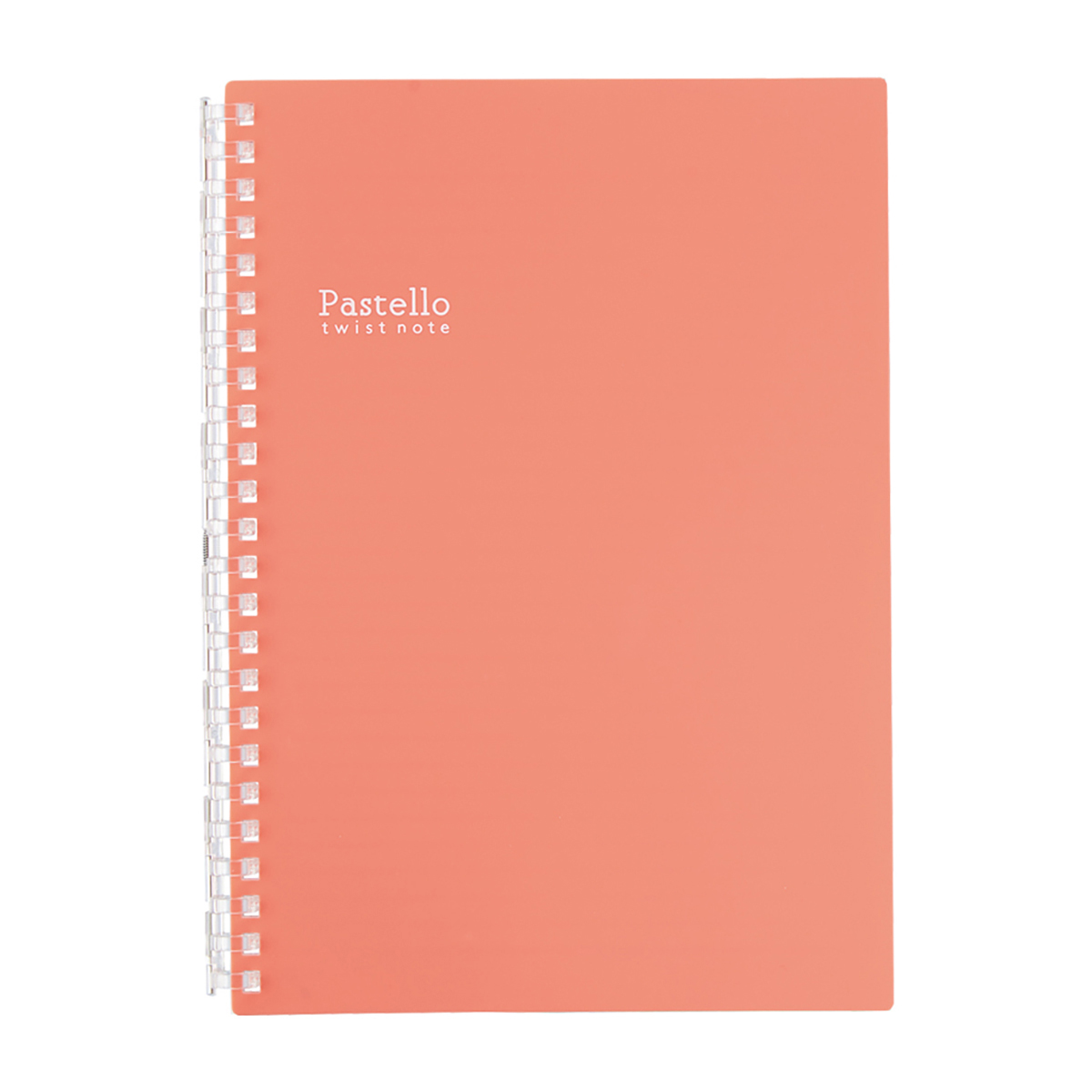 Ｐａｓｔｅｌｌｏ　ツイストノート　レッド