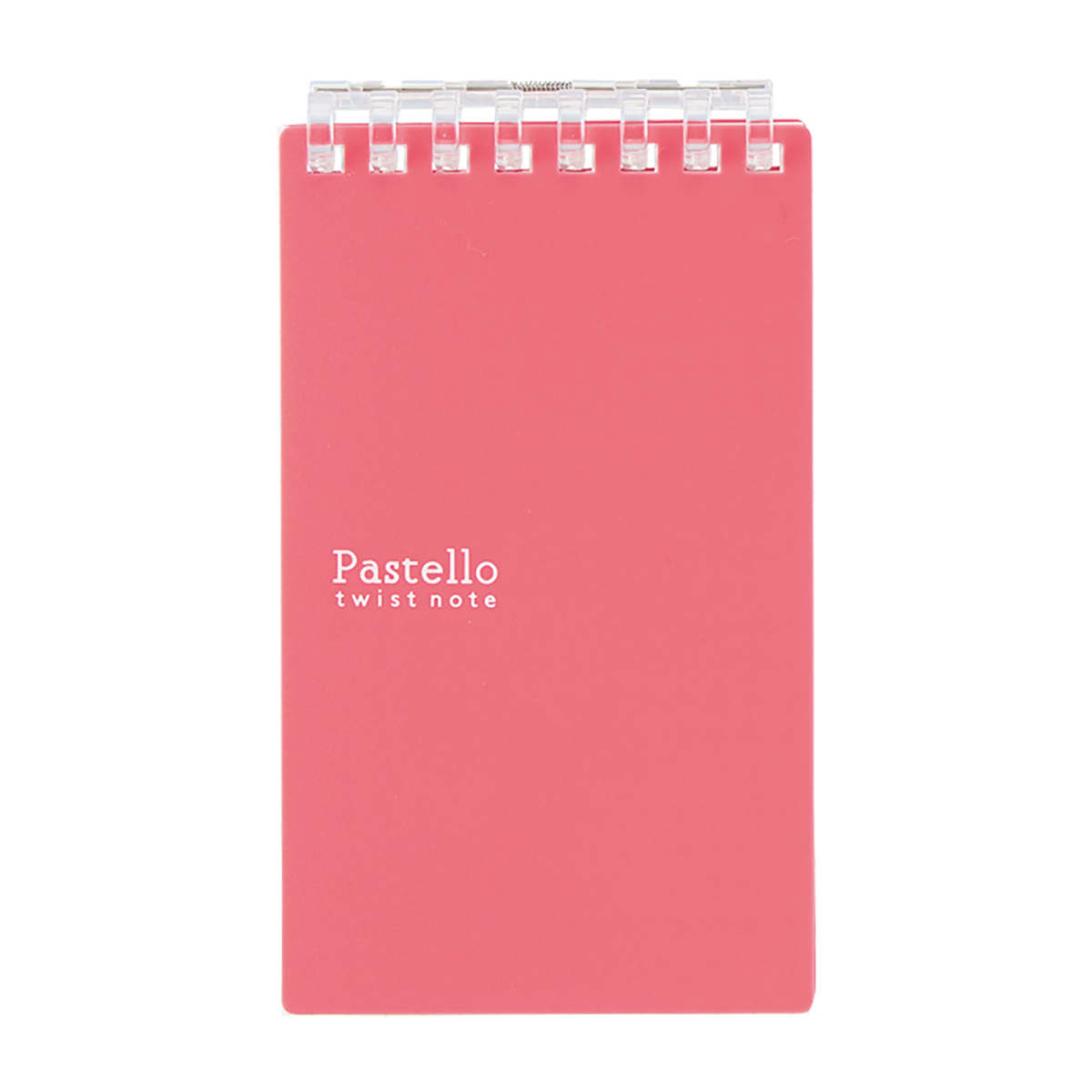 Ｐａｓｔｅｌｌｏ　ツイストノート（メモサイズ）　ルージュ