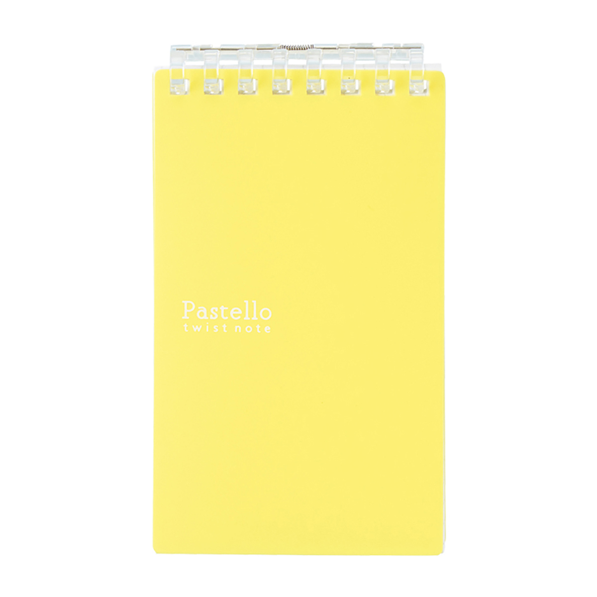 Ｐａｓｔｅｌｌｏ　ツイストノート（メモサイズ）　イエロー