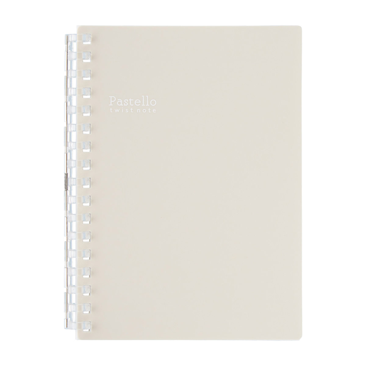 Ｐａｓｔｅｌｌｏ　ツイストノート　ベージュ