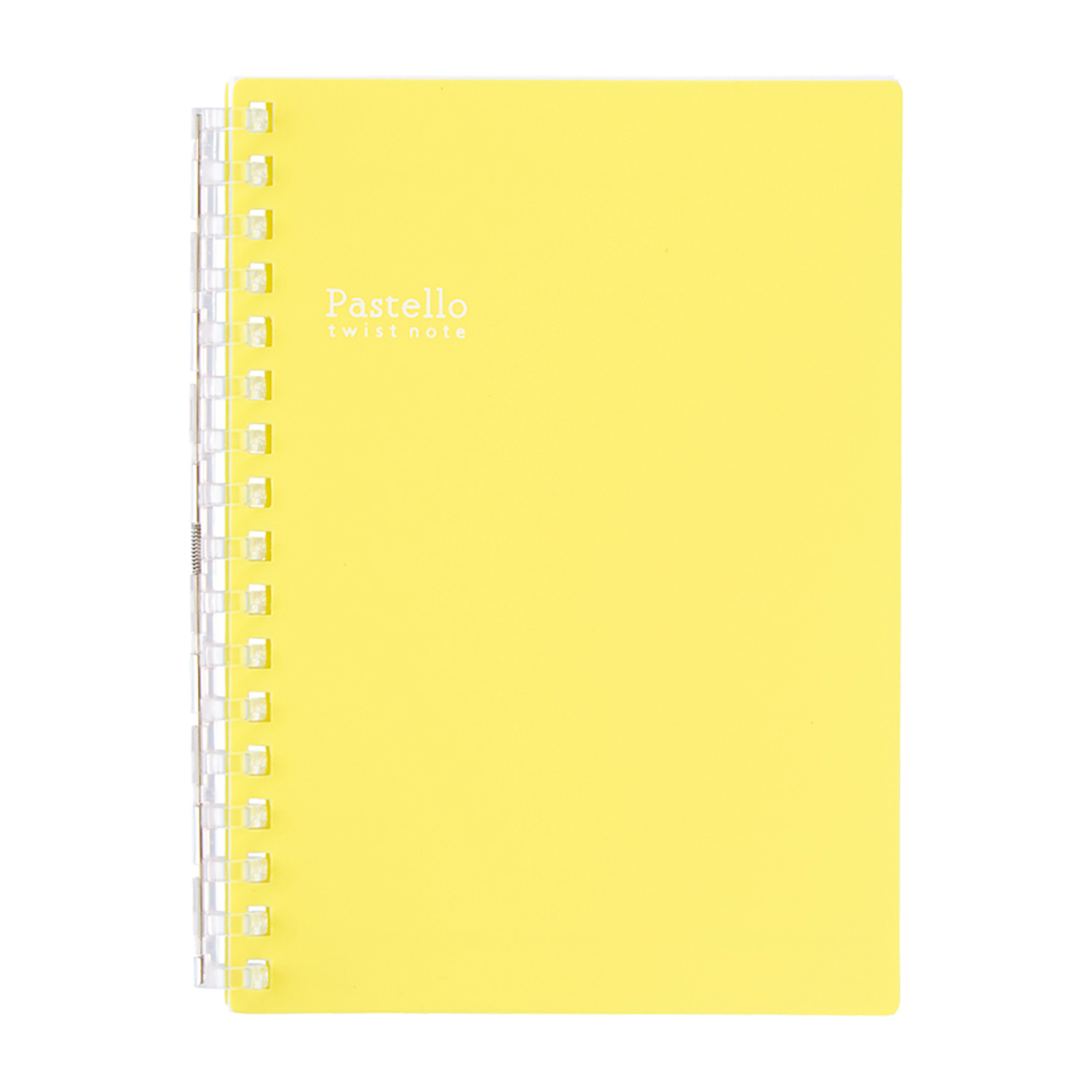 Ｐａｓｔｅｌｌｏ　ツイストノート　イエロー
