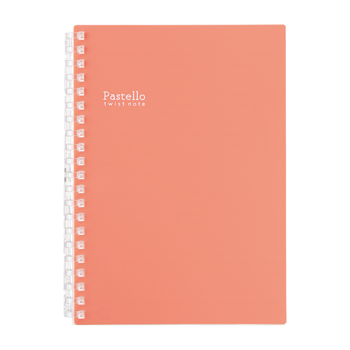 Ｐａｓｔｅｌｌｏ　ツイストノート　レッド