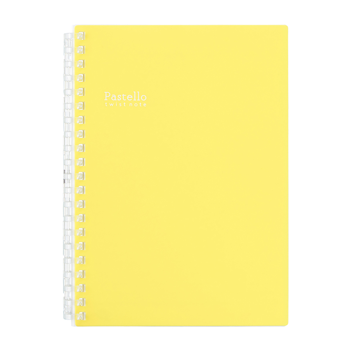 Ｐａｓｔｅｌｌｏ　ツイストノート　イエロー