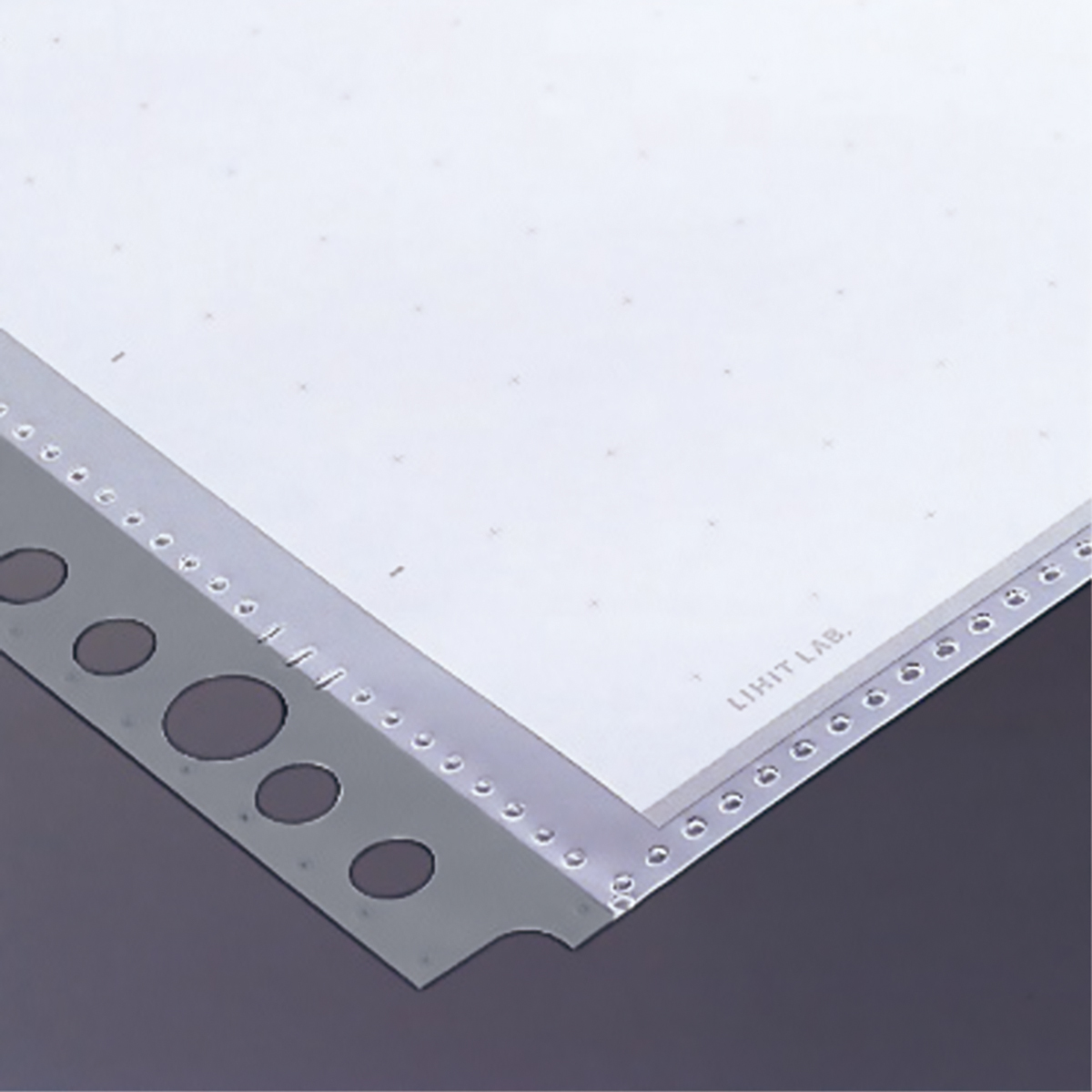 ルポ・リーンフォース・クリヤーポケット　グレー