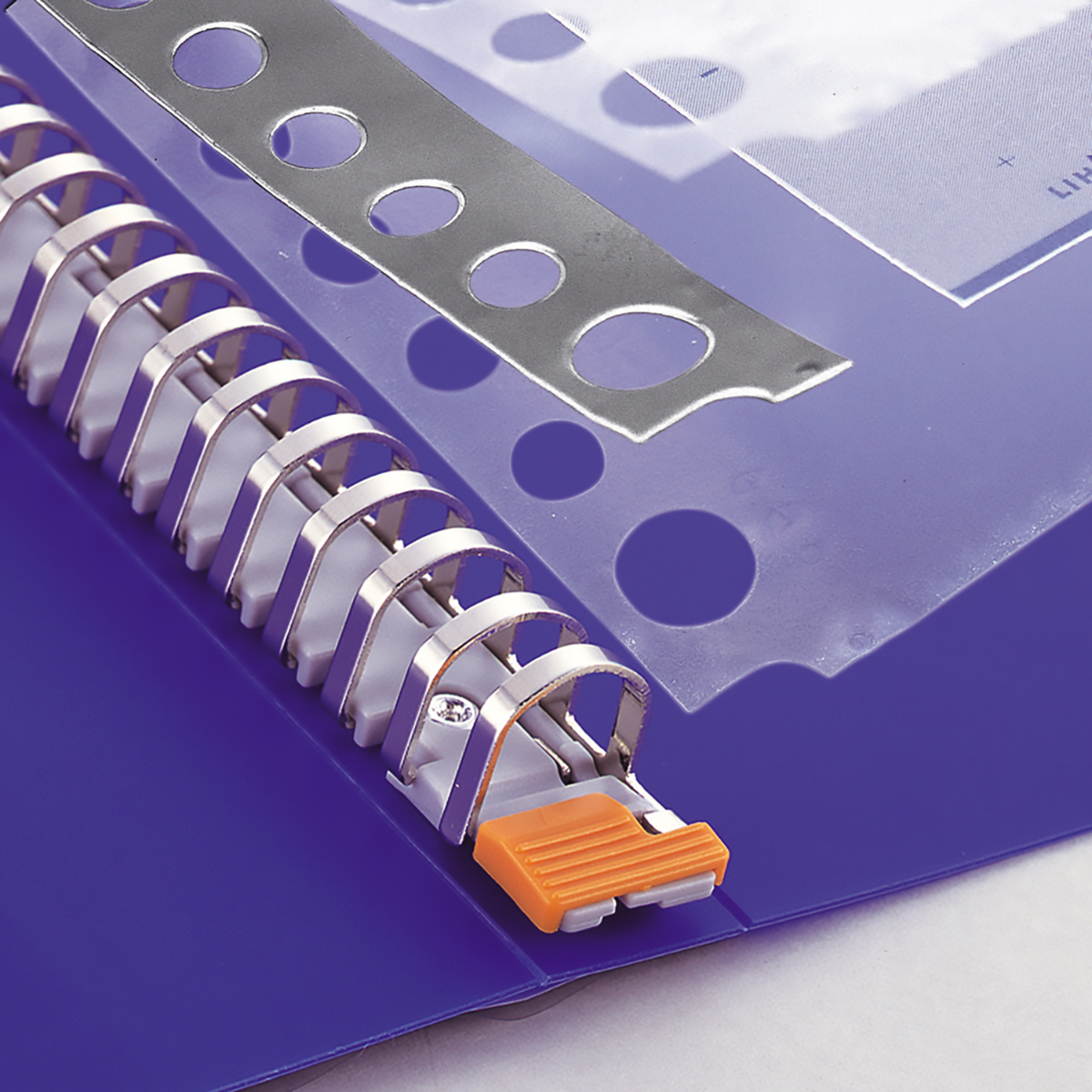 ルポ・リーンフォース・クリヤーポケット　藍