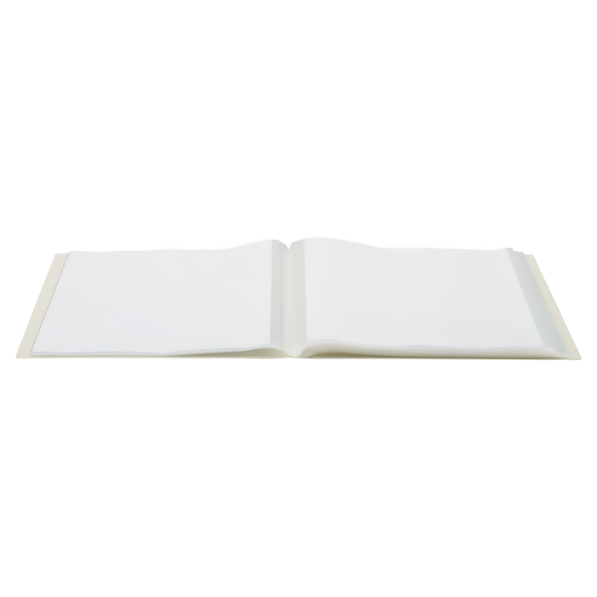 Ｍｕｔｕａｌ　クリヤーブック　アイボリー